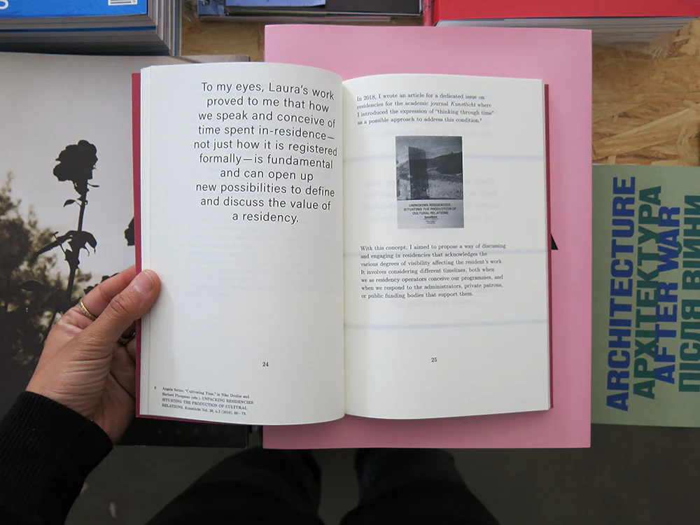 Angela Serino – Configurations of Time: Imagining Other Temporalities in the Artist Residency - Image 7