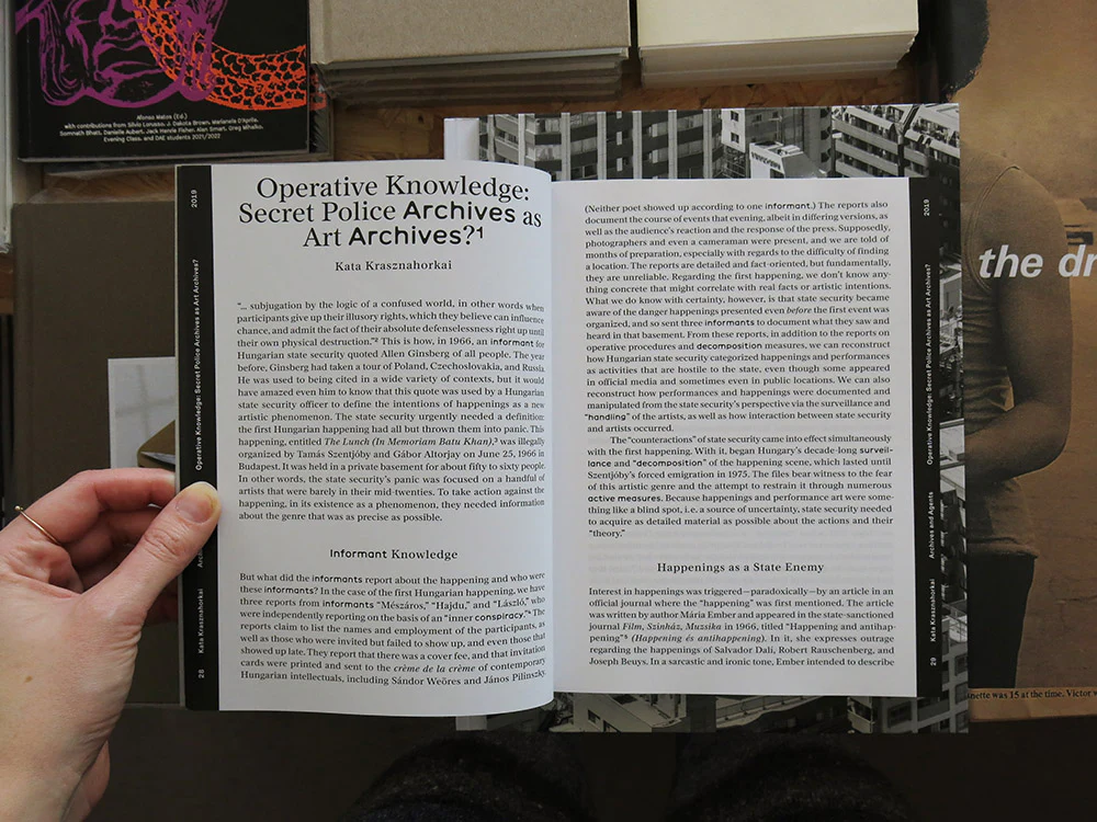 PRE-ORDER: Artists & Agents: Performance Art and Secret Services - Image 2