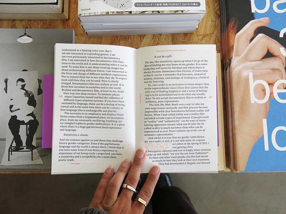 PRE-ORDER: Ester M. Bergsmark: voice under - Image 8