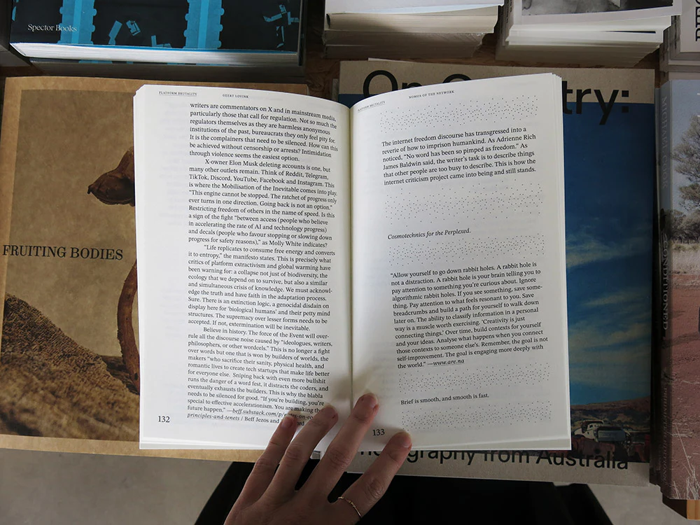 PRE-ORDER: Geert Lovink – Platform Brutality: Closing Down Internet Toxicity - Image 7