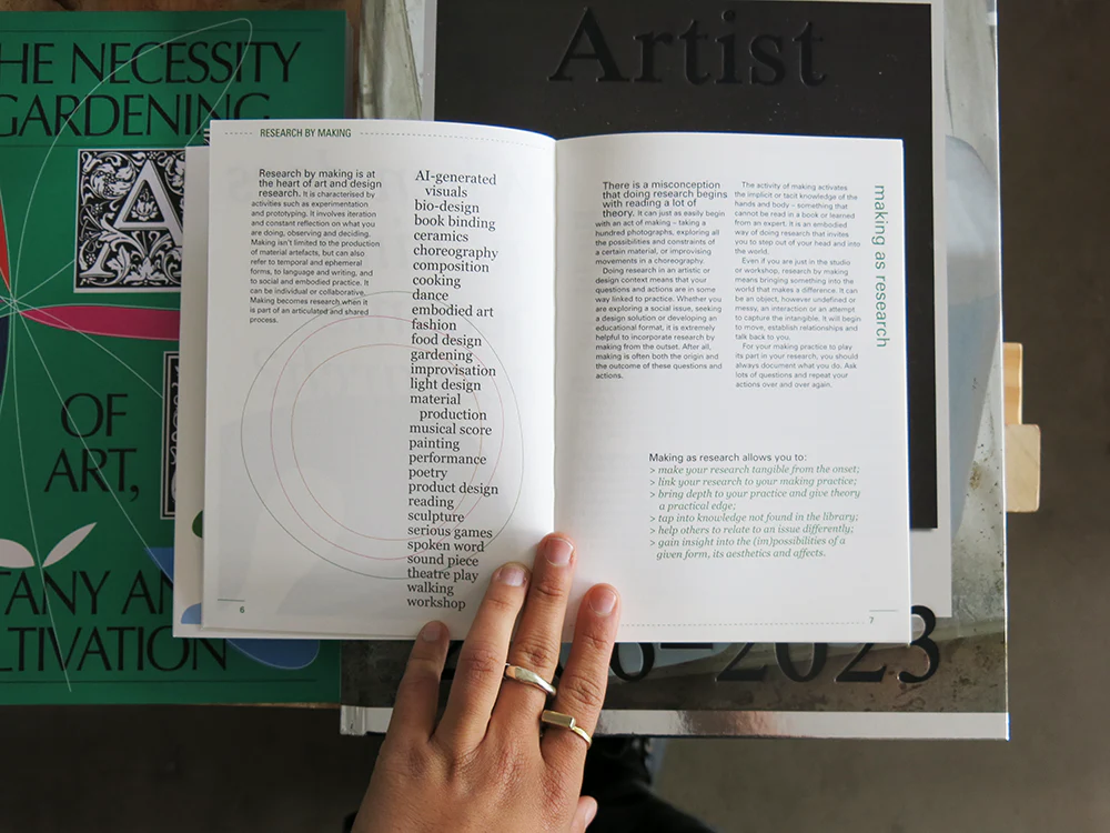 Hands on research for artists, designers & educators - Image 10