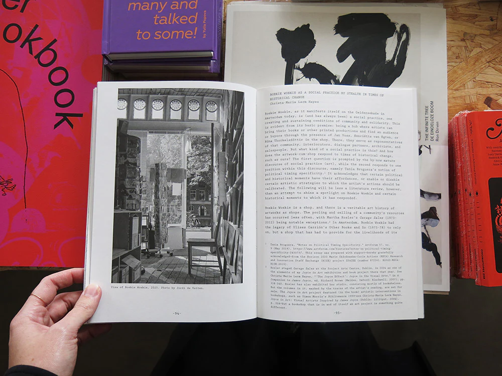 In the Wake of Blind Navigation. Boekie Woekie – Books by Artists - Image 10