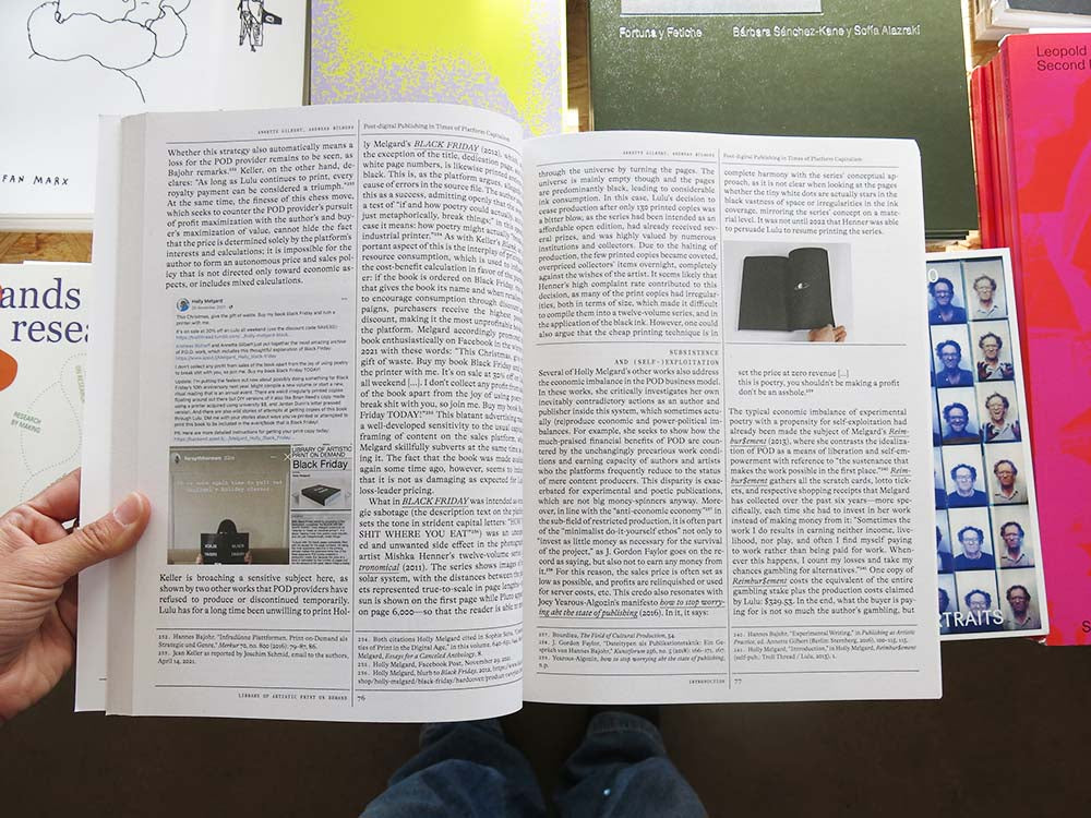 Library of Artistic Print on Demand: Post-Digital Publishing in Times of Platform Capitalism - Image 9
