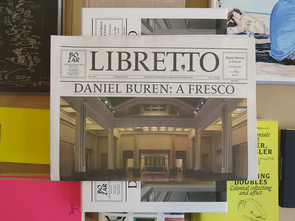 Libretto Daniel Buren - A Fresco - Image 2