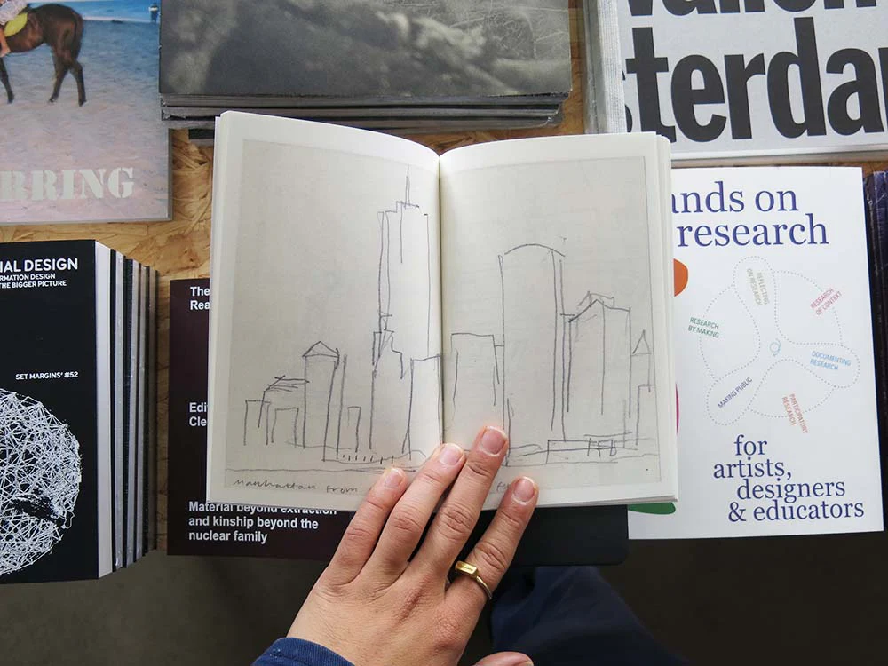 Lucinda Rogers – New York Winter 1988: a visitor’s first sketchbook - Image 7