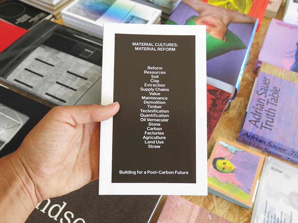 Material Cultures ā Material Reform