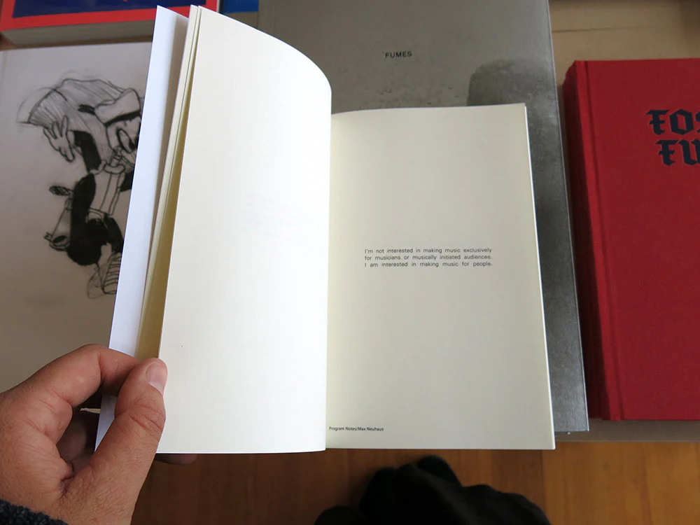 Max Neuhaus - Program Notes - Image 3