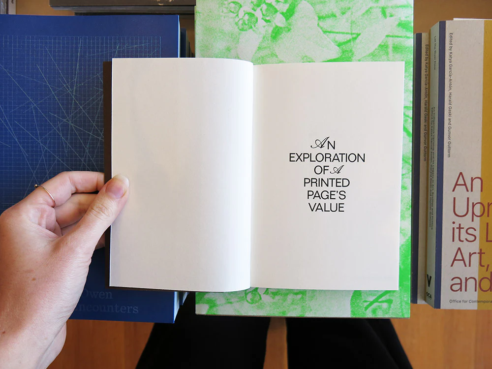 Millie Corbett – An Exploration of a Printed Page's Value - Image 2