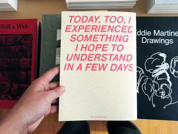 Sanne Van Den Elzen - Today, Too, I Experienced Something I Hope To Understand In A Few Days - Image 13