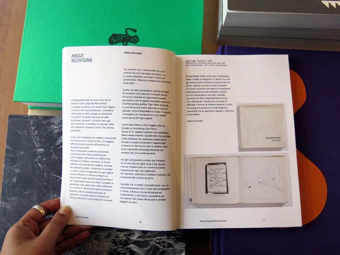 Sense Sound Sound Sense - Fluxus Music Scores & Records Luigi Bonotto Collection - Image 2