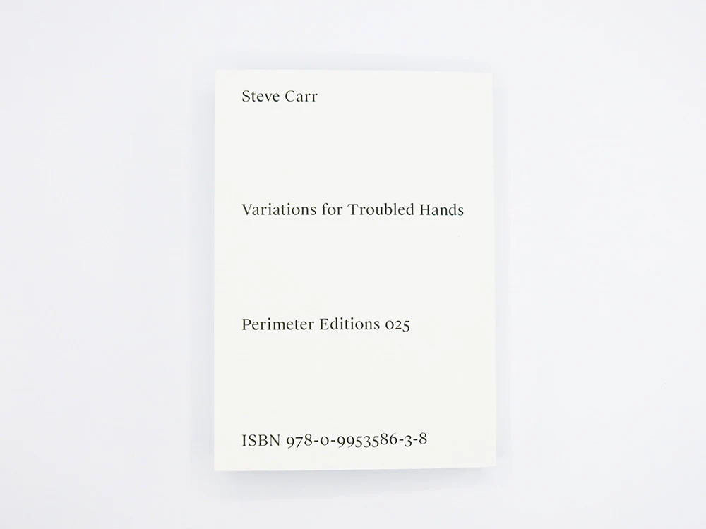 Steve Carr - Variations for Troubled Hands - Image 13