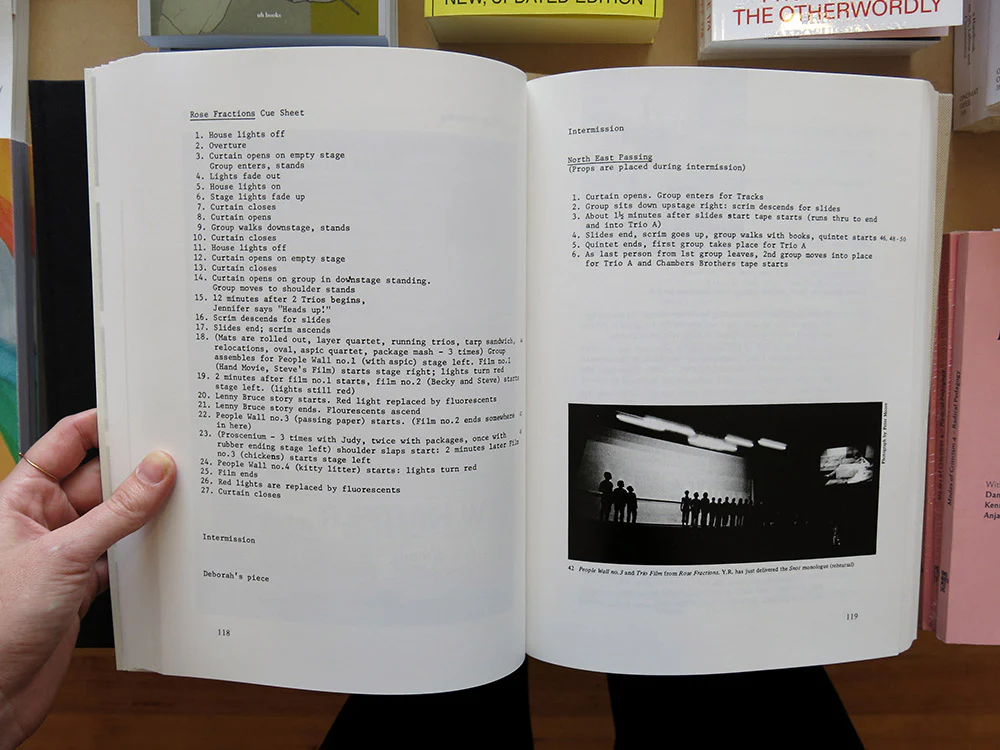PRE-ORDER: Yvonne Rainer – Work 1961-73 - Image 5